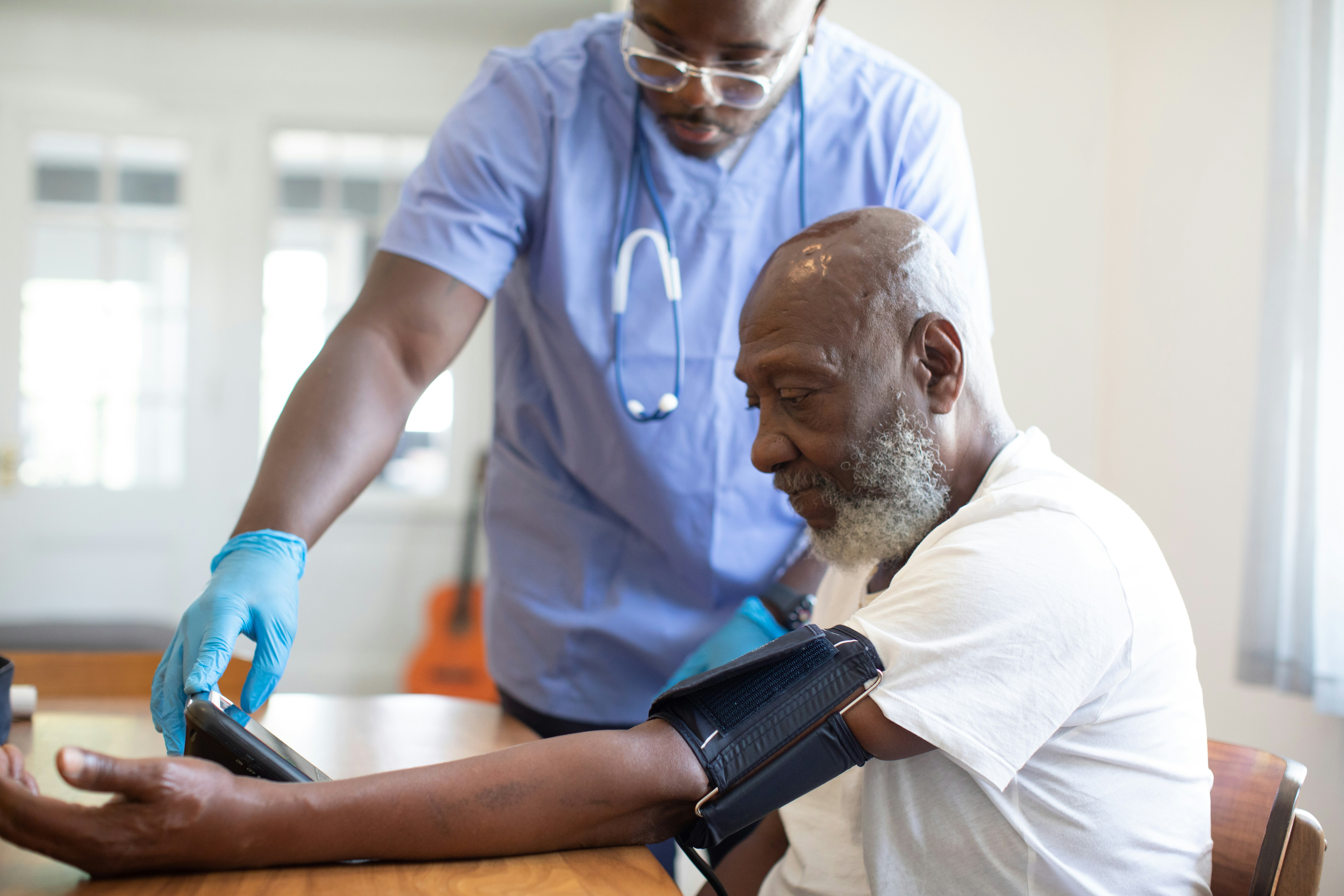 Healthcare team using operational intelligence